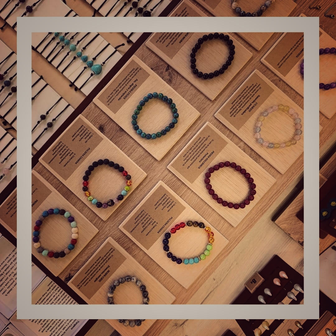 Pulseras de piedras naturales