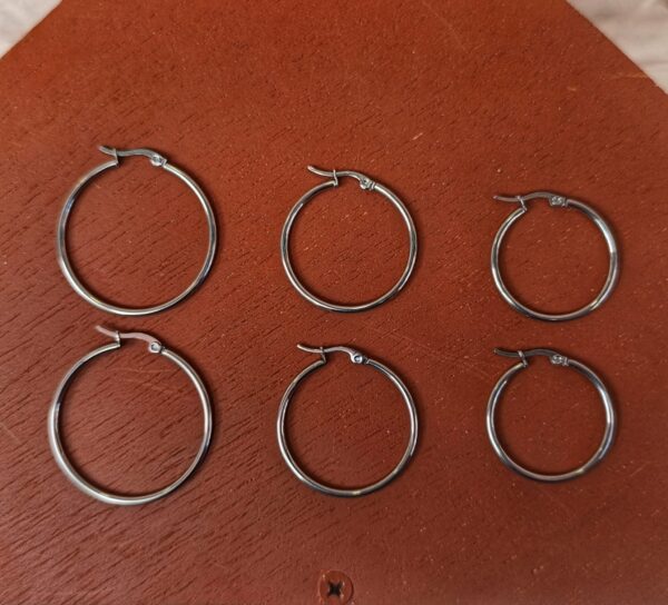 aro-acero-inoxidable-plateado-katxu5 Aro de acero inoxidable plateado