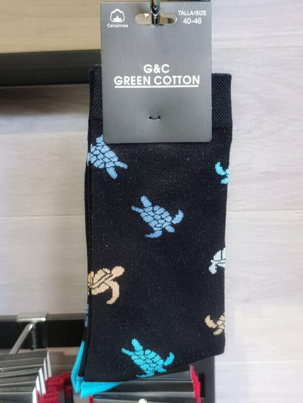 Calcetines divertidos Animales Marinos talla 40-46 con diseño oceánico