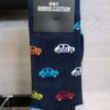 Calcetines divertidos Coches talla 40-46 con diseño de coches coloridos