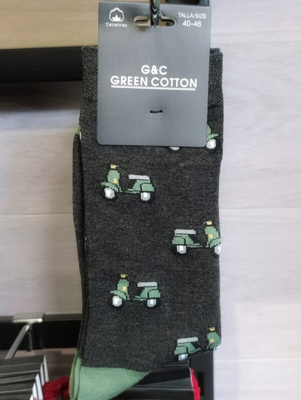 calcetines-divertidos-motos-gris-katxu Calcetines divertidos Motos