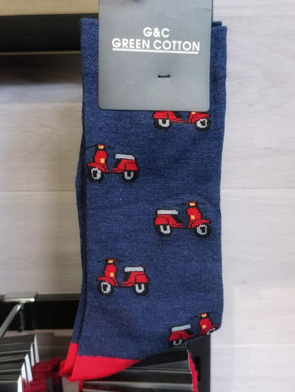 calcetines-divertidos-motos-katxu Calcetines divertidos Motos talla 40-46 con diseño de motocicletas